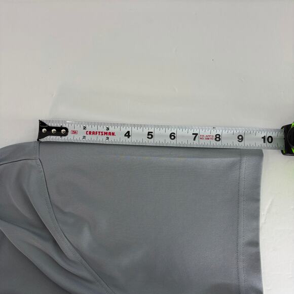 Mens Under Armour Heatgear Loose Fit Polo Golf Shirt Size Large Gray L - Picture 6 of 15